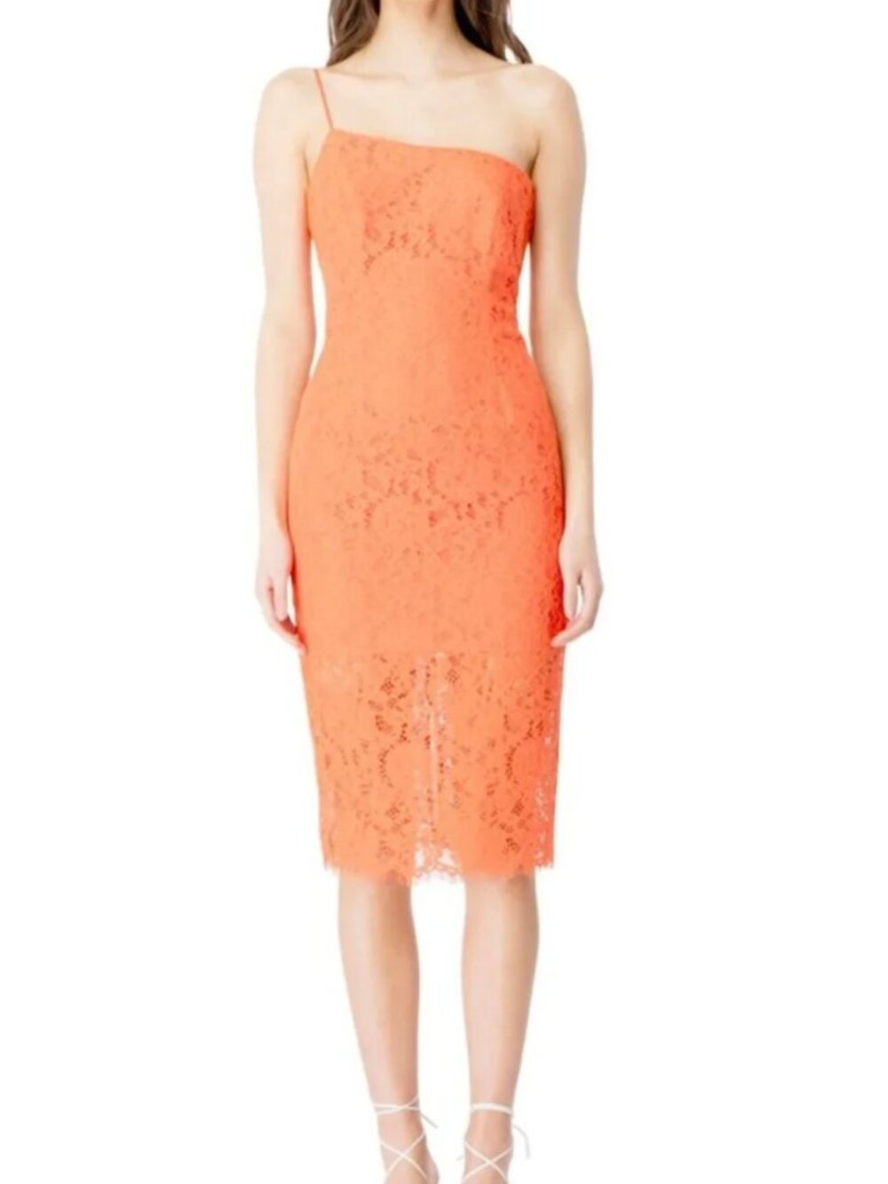 Bardot Maya Lace Midi Dress (Size S)